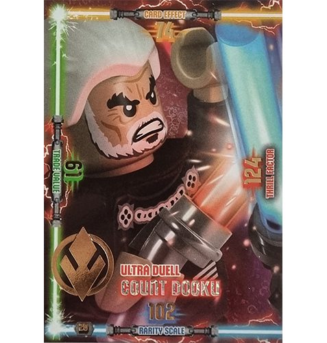 LEGO Star Wars Serie 3 Trading Cards - Nr 020 Ultra Duell Count Dooku