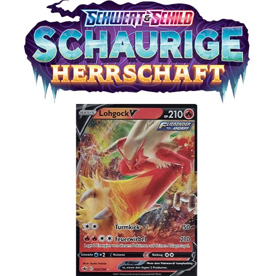 Pokémon Schaurige Herrschaft 020/198 Lohgock-V