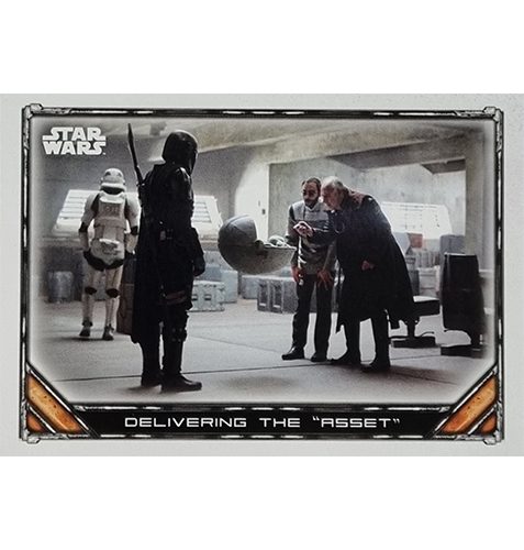 Topps The Mandalorian Trading Cards 2021 Nr 021 Delivering the Asset