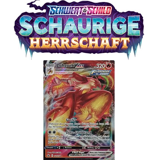 Pokémon Schaurige Herrschaft 021/198 Lohgock-VMAX FULLART