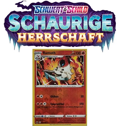 Pokémon Schaurige Herrschaft 024/198 Ramoth REVERSE HOLO