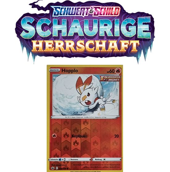 Pokémon Schaurige Herrschaft 026/198 Hopplo REVERSE HOLO