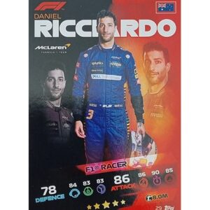 Turbo Attax 2021 Nr 029 Daniel Ricciardo