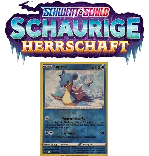 Pokémon Schaurige Herrschaft 029/198 Lapras REVERSE HOLO