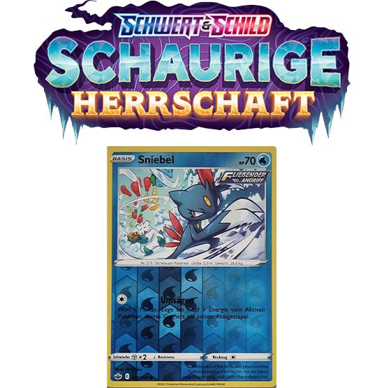 Pokémon Schaurige Herrschaft 030/198 Sniebel REVERSE HOLO