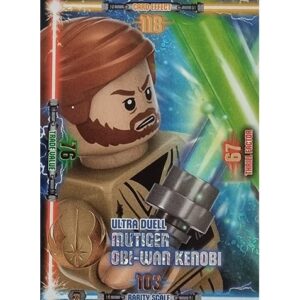 LEGO Star Wars Serie 3 Trading Cards - Nr 031 Ultra Duell Mutiger Obi-Wan Kenobi