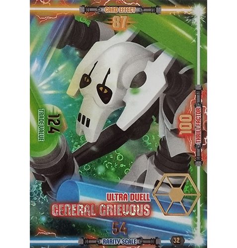 LEGO Star Wars Serie 3 Trading Cards - Nr 032 Ultra Duell General Grievous