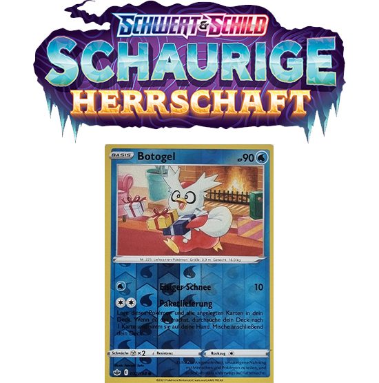 Pokémon Schaurige Herrschaft 032/198 Botogel REVERSE HOLO