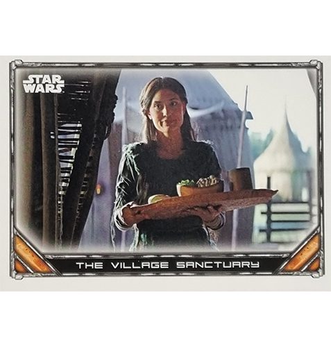 Topps The Mandalorian Trading Cards 2021 Nr 033 The Village Sanctuary