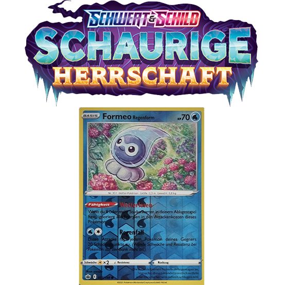 Pokémon Schaurige Herrschaft Formeo Regenform 033/198 REVERSE HOLO