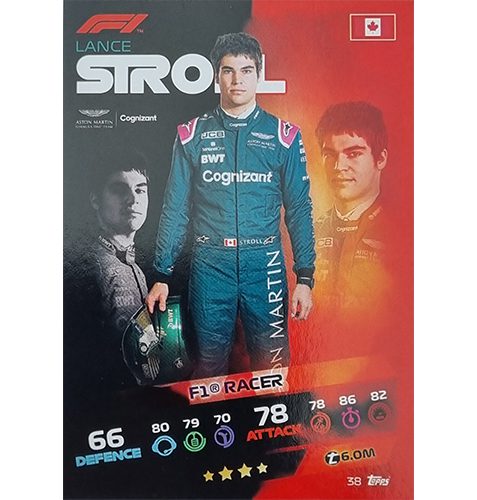 Turbo Attax 2021 Nr 038 Lance Stroll