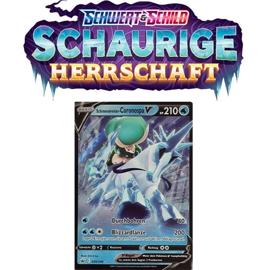 Pokémon Schaurige Herrschaft 045/198 Schimmelreiter-Coronospa-V