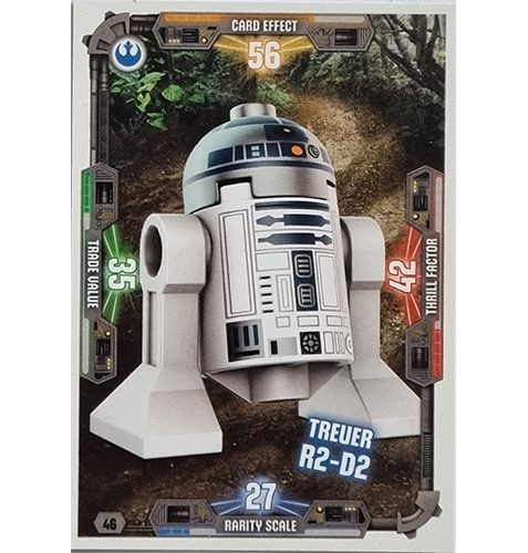 LEGO Star Wars Serie 3 Trading Cards - Nr 046 Treuer R2-D2