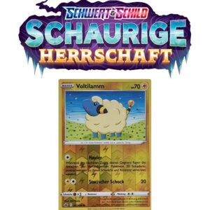 Pokémon Schaurige Herrschaft 047/198 Voltilamm REVERSE HOLO