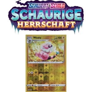 Pokémon Schaurige Herrschaft 048/198 Waaty REVERSE HOLO