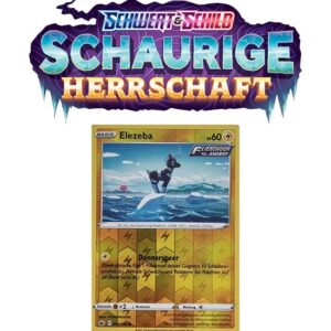 Pokémon Schaurige Herrschaft 050/198 Elezeba REVERSE HOLO