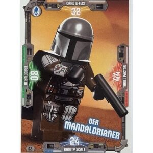 LEGO Star Wars Serie 3 Trading Cards - Nr 052 Der Mandalorianer