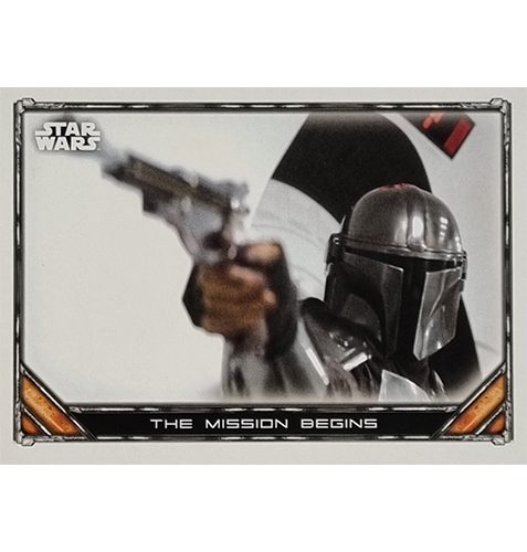 Topps The Mandalorian Trading Cards 2021 Nr 053 The mission begins