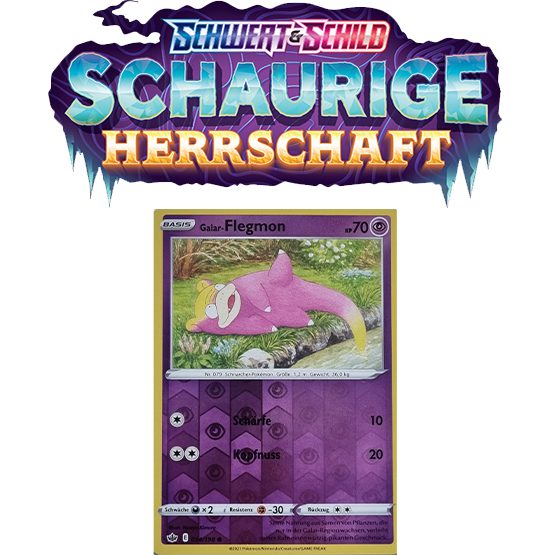 Pokémon Schaurige Herrschaft 054/198 Galar-Flegmon REVERSE HOLO