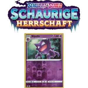 Pokémon Schaurige Herrschaft 056/198 Alpollo REVERSE HOLO