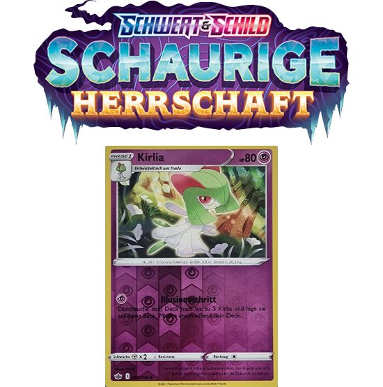 Pokémon Schaurige Herrschaft 060/198 Kirlia REVERSE HOLO