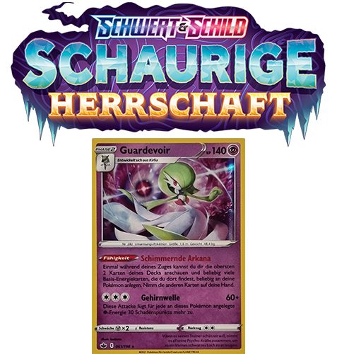 Pokémon Schaurige Herrschaft 061/198 Guardevoir HOLO