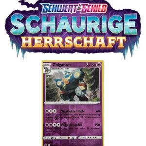 Pokémon Schaurige Herrschaft 066/198 Golgantes REVERSE HOLO