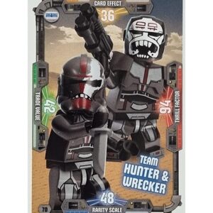 LEGO Star Wars Serie 3 Trading Cards Nr 070 Team Hunter & Wrecker