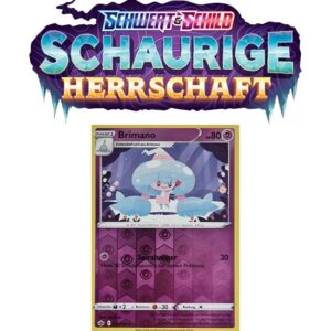 Pokémon Schaurige Herrschaft 072/198 Brimano REVERSE HOLO