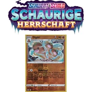 Pokémon Schaurige Herrschaft 077/198 Digdri REVERSE HOLO