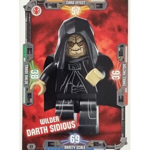 LEGO Star Wars Serie 3 Trading Cards Nr 077 Wilder Darth Sidious