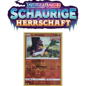 Pokémon Schaurige Herrschaft 078/198 Galar-Porenta REVERSE HOLO