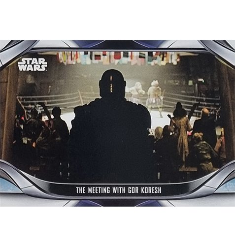 Topps The Mandalorian Trading Cards 2021 Nr 079 The meeting with Gor Koresh