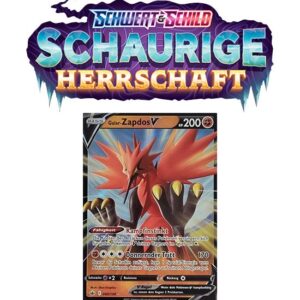 Pokémon Schaurige Herrschaft 080/198 Galar-Zapdos-V