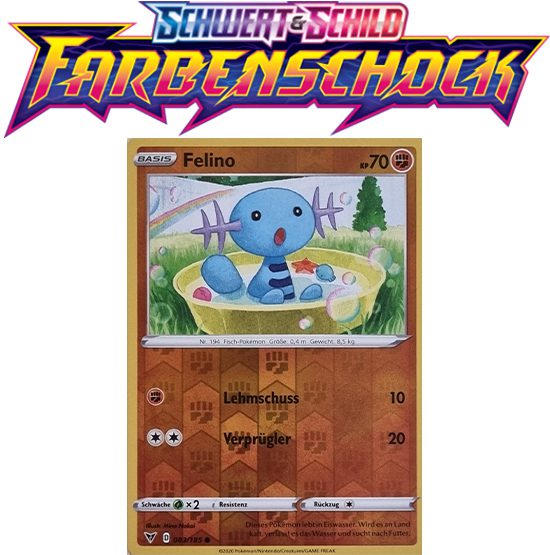 Pokémon Farbenschock Felino 083/185 REVERSE HOLO