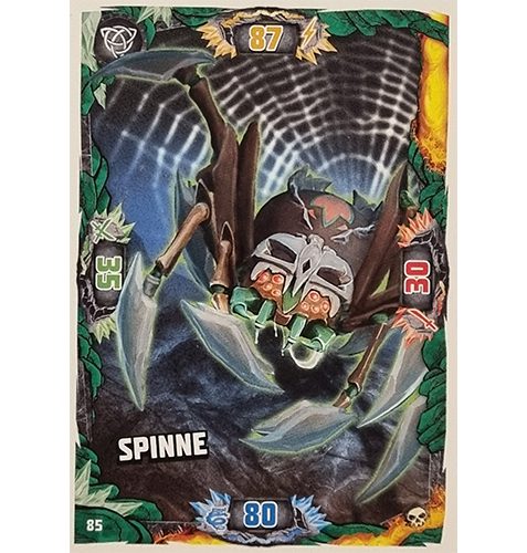 Lego Ninjago Serie 6 Trading Cards Nr 085 Spinne