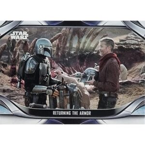 Topps The Mandalorian Trading Cards 2021 Nr 089 Returning the armor