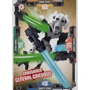 LEGO Star Wars Serie 3 Trading Cards Nr 089 Grausamer General Grievous