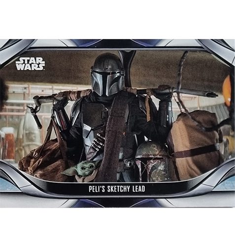 Topps The Mandalorian Trading Cards 2021 Nr 091 Pelis sketchy lead