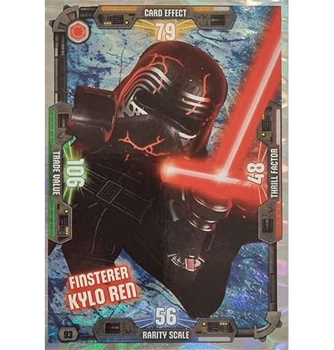 LEGO Star Wars Serie 3 Trading Cards Nr 093 Finsterer Kylo Ren