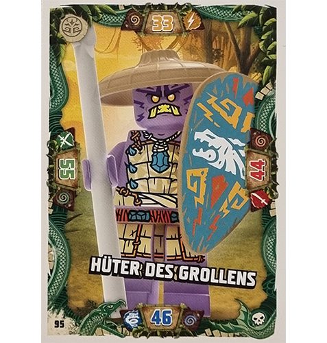 Lego Ninjago Serie 6 Trading Cards Nr 095 Hüter des Grollens