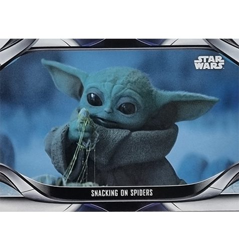 Topps The Mandalorian Trading Cards 2021 Nr 095 Snacking on spiders