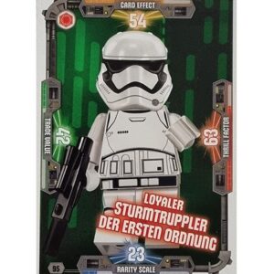 LEGO Star Wars Serie 3 Trading Cards Nr 095 Loyaler Sturmtruppler der ersten Ordnung