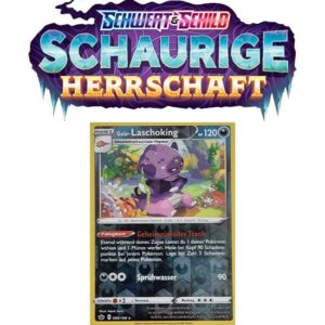 Pokémon Schaurige Herrschaft 098/198 Galar-Laschoking REVERSE HOLO