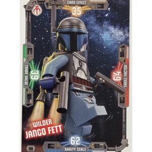 LEGO Star Wars Serie 3 Trading Cards Nr 099 Wilder Jango Fett