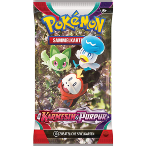 Pokemon Karmesin und Purpur - 1x Booster Deutsche Version