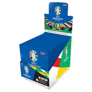 Topps UEFA EURO 2024 Sticker - 1x Display je 100x Stickertüten