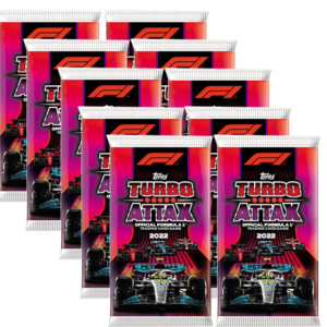 Topps Formula 1 Turbo Attax 2022 Trading Cards - 10x Booster