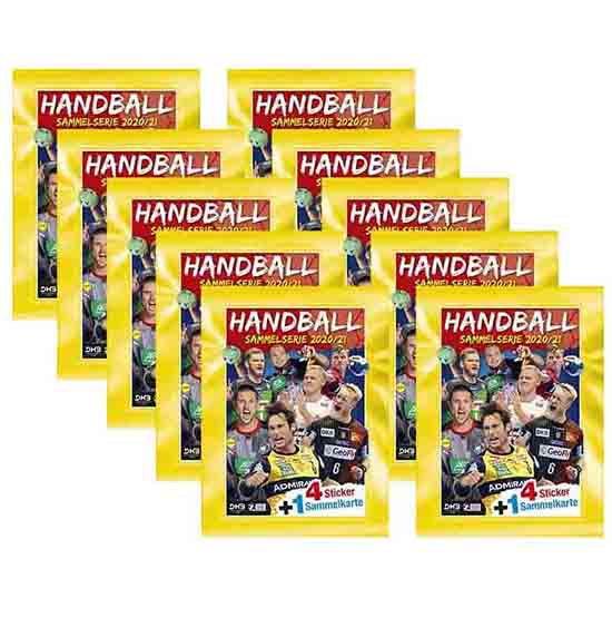 Blue Ocean Handball Sticker 10x Stickertüten