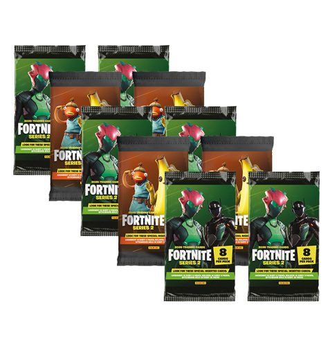 Panini Fortnite Series 2 - 10x Booster Trading Cards